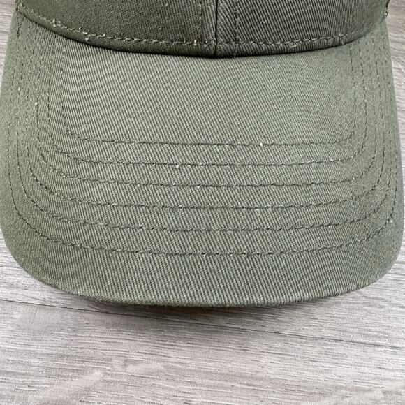 Budweiser Men's Hat Green Cap Mesh Snapback Proud To Serve Military Trucker - Picture 3 of 15